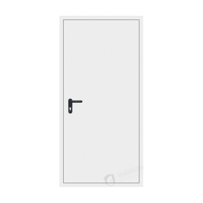 Алюминиевая противопожарная дверь