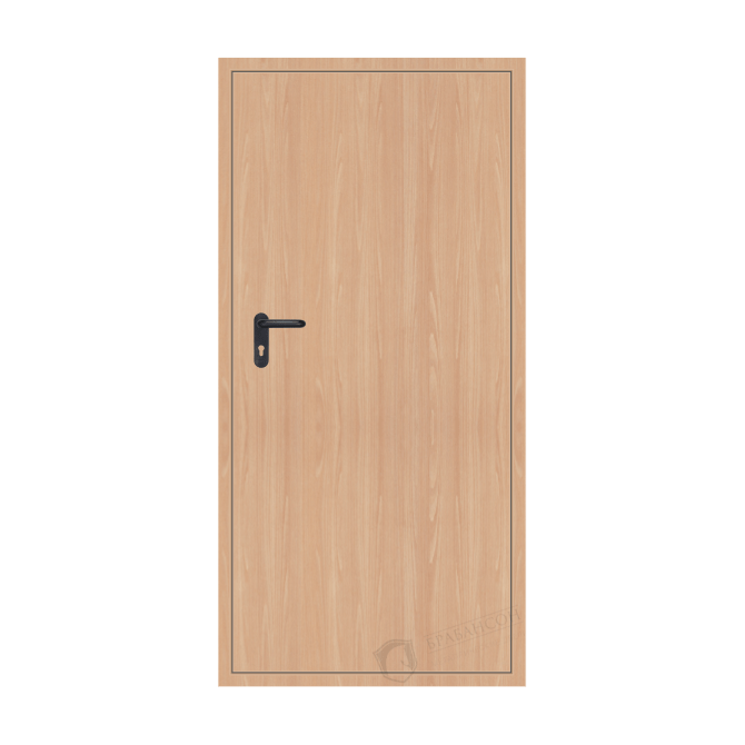 Противопожарная дверь с МДФ